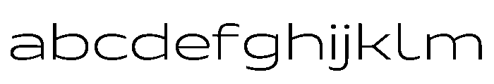 Arnovia Expanded Extra Light FONT