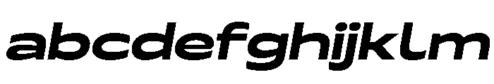 Arnovia Expanded Oblique Bold FONT