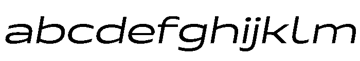 Arnovia Expanded Oblique Light FONT