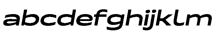 Arnovia Expanded Oblique Medium FONT