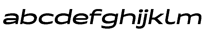 Arnovia Expanded Oblique Reg FONT