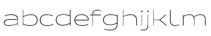 Arnovia Expanded Thin FONT