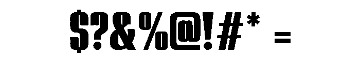 AroYxo Font OTHER CHARS