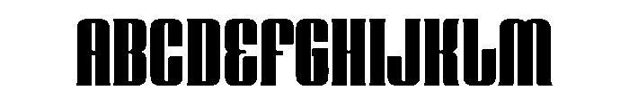 AroYxo Font UPPERCASE
