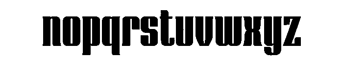 AroYxo Font LOWERCASE