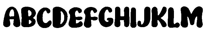 Aronia Font UPPERCASE