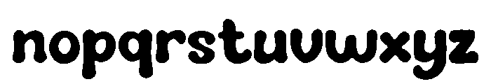 Aronia Font LOWERCASE