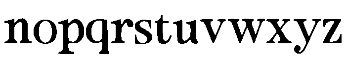 Aroura Font LOWERCASE