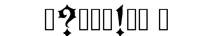 Arowana Regular Font OTHER CHARS