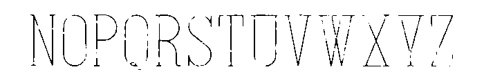 Arowen Rough Font UPPERCASE
