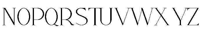 Arphine Dalton Font UPPERCASE