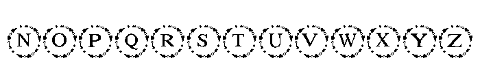 Arrow Cute Heart Font UPPERCASE