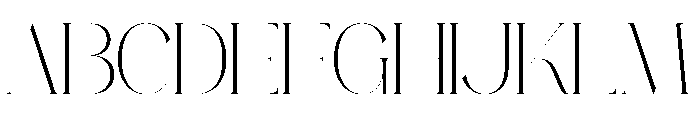 Arsenov Font UPPERCASE