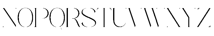 Arsenov Font UPPERCASE