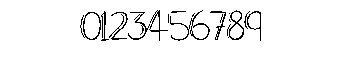 Art Deco Handwriting By Regular Font OTHER CHARS