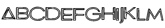 Art_Deco Font UPPERCASE