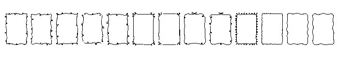 Art Line Frame FONT