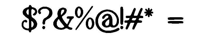 ArtNouveau_Echo Font OTHER CHARS