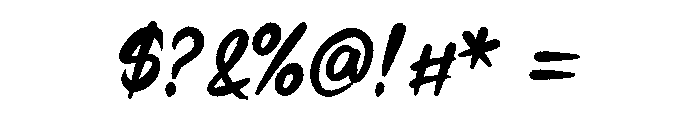 Artaroko-Regular Font OTHER CHARS
