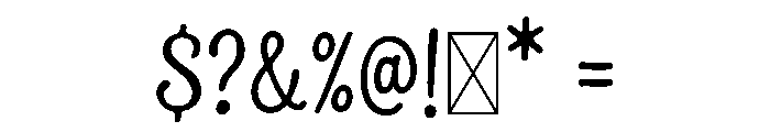 Artello Font OTHER CHARS