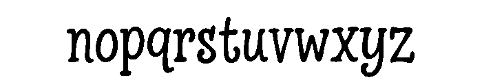 Artello Font LOWERCASE