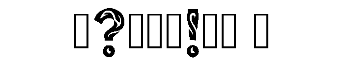 Artem Regular Font OTHER CHARS