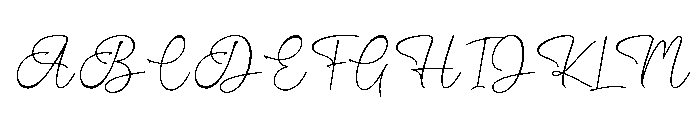 Arthone-Regular Font UPPERCASE