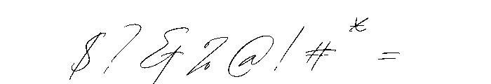 Arthur Meridian Italic Font OTHER CHARS