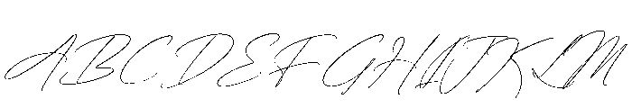 Arthur Meridian Italic Font UPPERCASE
