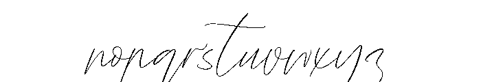 Arthur Meridian Font LOWERCASE