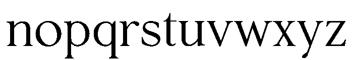 Artia Font LOWERCASE