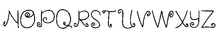 Artichoke Regular Font UPPERCASE