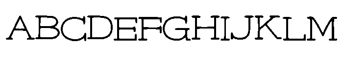 Artifont Font UPPERCASE