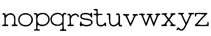 Artifont Font LOWERCASE