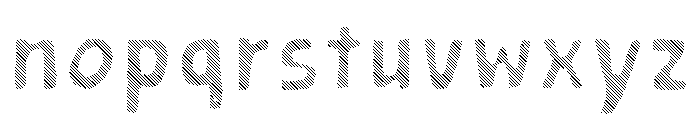 Artisan Roast Inside Font LOWERCASE
