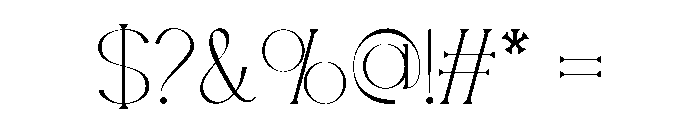 Artislist Font OTHER CHARS