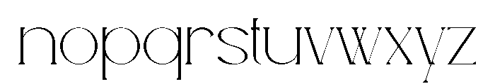 Artislist Font LOWERCASE