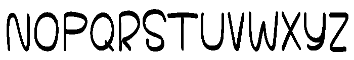 Artist day Font UPPERCASE