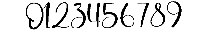 Artistly Font OTHER CHARS