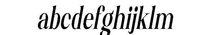 Artrend Black ExtraCond Slant FONT