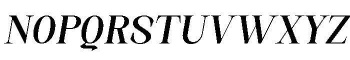 Artrend Black SemExp Slant Font UPPERCASE