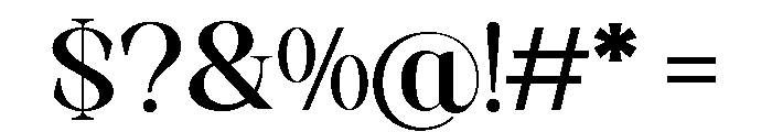 Artrend Black Semi Expanded Font OTHER CHARS