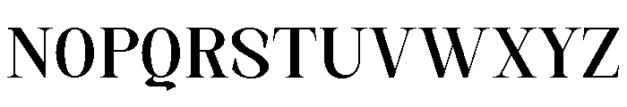Artrend Black Semi Expanded Font UPPERCASE
