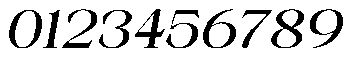 Artrend Bold ExtExp Slant Font OTHER CHARS
