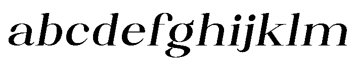 Artrend Bold ExtExp Slant FONT