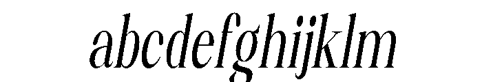 Artrend Bold ExtraCond Slant FONT