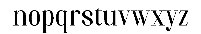 Artrend Bold Semi Condensed Font LOWERCASE
