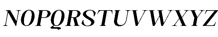 Artrend Soft Black Exp Slant Font UPPERCASE