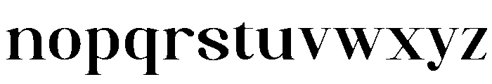 Artrend Soft Black Expanded Font LOWERCASE
