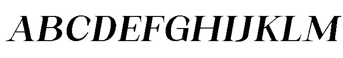 Artrend Soft Black ExtExp Slant Font UPPERCASE